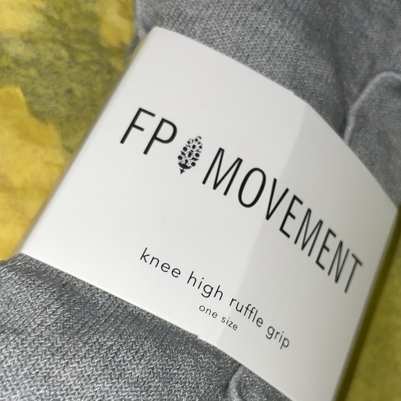 FP Movement by Free People Gray Over-the-Knee Socks - Picture 3 of 4